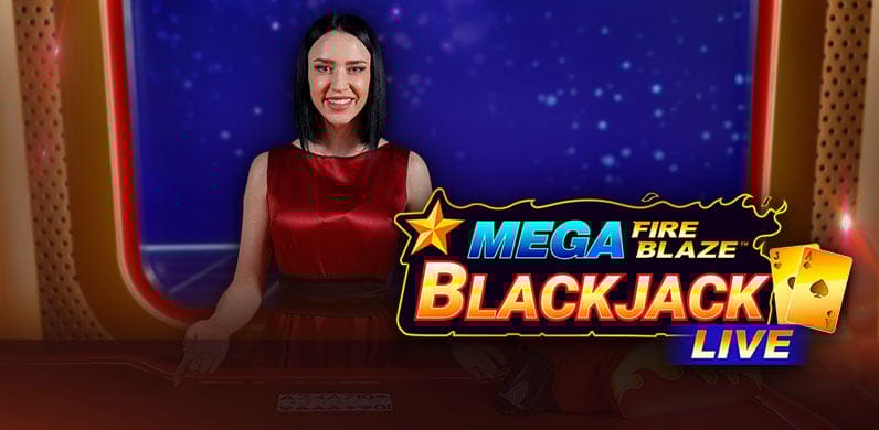 Mega Fire Blaze Blackjack Live in LiveCasino_HighRollers