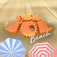 Parasol Beach in Air Dice