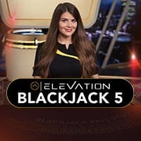 Elevation Blackjack 5 in Live Blackjack