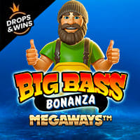 Big Bass Bonanza Megaways in DropsandWins