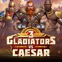 3 Gladiators vs Caesar in GoldenReleases