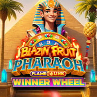 Blazin Fruit Pharoah Flame Link Winner Wheel in Sub_AllNewGames