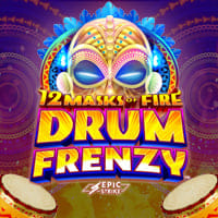 12 Masks of Fire Drum Frenzy in 1x2networkmonth