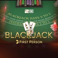 First Person Blackjack in Evolution