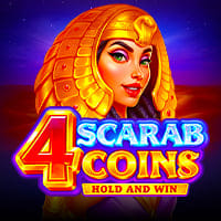 4 Scarab Coins: Hold and Win in playson