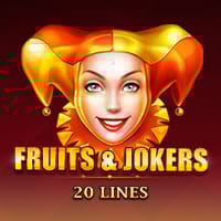 Fruits and Jokers: 20 lines in playson